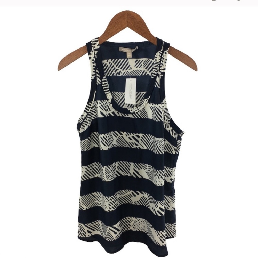 Banana Republic Print Tank Top - S